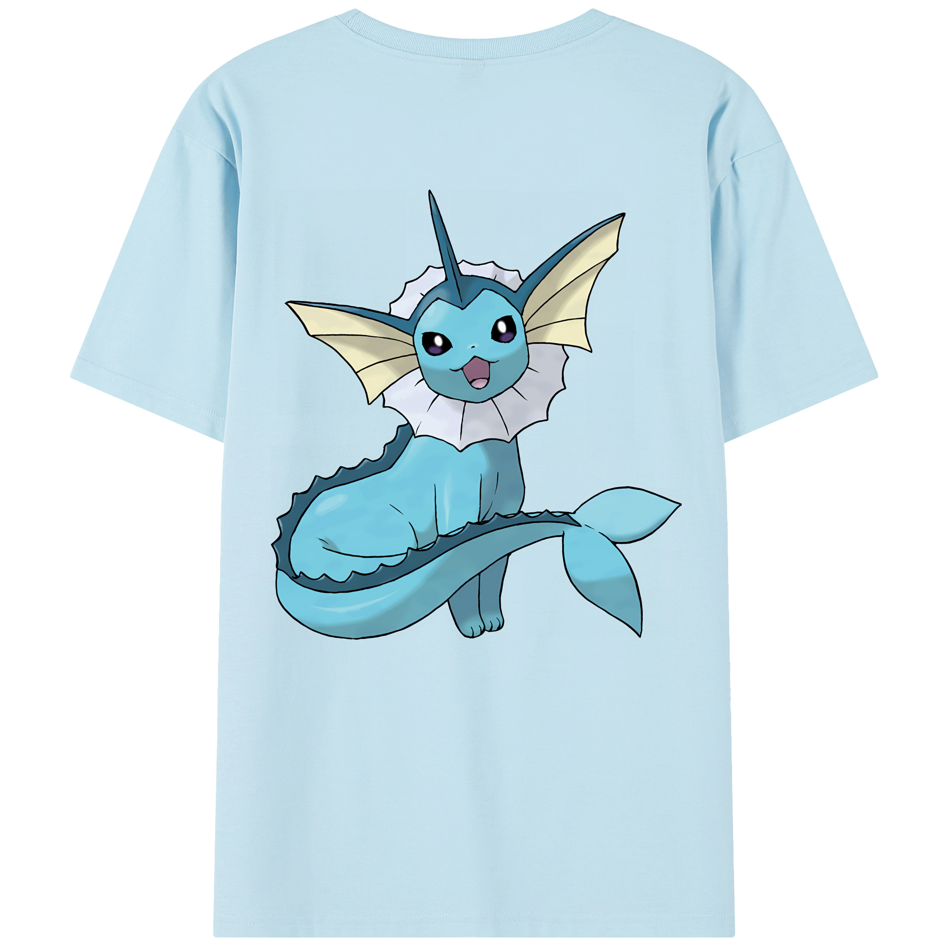 （画像用） ポケットモンスター Pokémon 綿100％半袖Tシャツ（背面プリント）